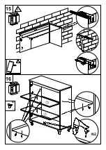 Preview for 13 page of KITALY Genio CONTEMPORANEO 5886672576 Assembly Instructions Manual