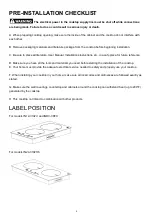 Предварительный просмотр 3 страницы Kitchen and Home IN12-3102V Installation Instructions & User Manual