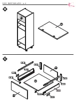 Preview for 6 page of Kitchen Cabinets and Stones EURO S60SZ1B/KU/222 Manual