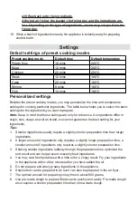 Preview for 9 page of Kitchen Couture BDT-0301390 User Manual