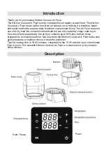 Preview for 2 page of Kitchen Couture KDF-540D-3 User Manual