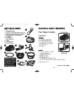 Preview for 4 page of Kitchen King Pro KKPINST0108 Instruction/Recipe Booklet