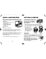 Preview for 5 page of Kitchen King Pro KKPINST0108 Instruction/Recipe Booklet