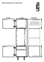 Preview for 6 page of KITCHEN KIT 600 Double Oven Housing Installation Manual