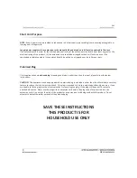 Preview for 4 page of Kitchen Living 48559 User Manual