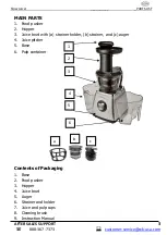 Preview for 3 page of Kitchen Living GS518J User Manual