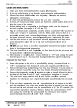 Preview for 9 page of Kitchen Living GS518J User Manual