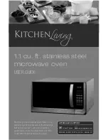 Предварительный просмотр 1 страницы Kitchen Living KLM1110STU User Manual