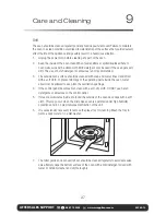 Предварительный просмотр 27 страницы Kitchen Living KLM1110STU User Manual