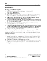 Preview for 7 page of Kitchen Living L-DF301B-T User Manual