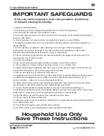 Preview for 3 page of Kitchen Living WK-9970 User Manual