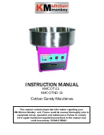 Preview for 1 page of Kitchen Monkey KMCOT-21 Instruction Manual