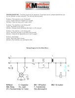 Preview for 4 page of Kitchen Monkey KMSL250ES-10 Instruction Manual