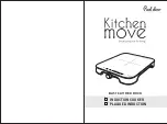 Kitchen move BAT-18A11 Manual preview