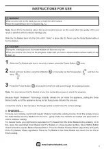 Preview for 9 page of Kitchen Perfected Digi-Touch AiroFryer Operating Instructions Manual