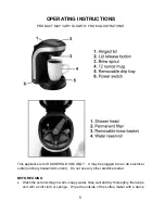 Preview for 5 page of kitchen Selectives CM-688 User Manual