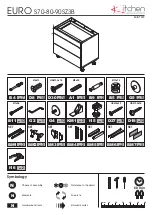 Kitchen EURO S70-80-90SZ3B Assembly Instructions Manual preview