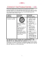 Preview for 6 page of KitchenAid 11 Cup Models Instructions Manual