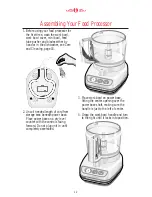 Preview for 12 page of KitchenAid 11 Cup Models Instructions Manual