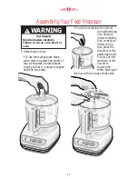 Preview for 13 page of KitchenAid 11 Cup Models Instructions Manual