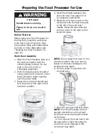 Preview for 10 page of KitchenAid 12 CUP KFP750 Instructions Manual