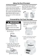 Preview for 13 page of KitchenAid 12 CUP KFP750 Instructions Manual