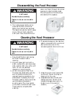 Preview for 14 page of KitchenAid 12 CUP KFP750 Instructions Manual