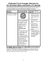 Preview for 55 page of KitchenAid 12 CUP KFP750 Instructions Manual