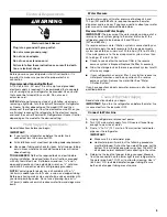 Preview for 5 page of KitchenAid 12828153 Use And Care Manual