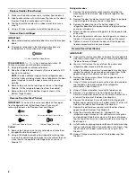 Preview for 8 page of KitchenAid 12828153 Use And Care Manual