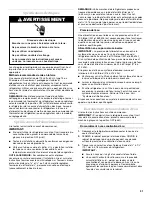 Preview for 31 page of KitchenAid 12828153 Use And Care Manual