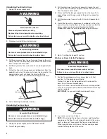 Preview for 4 page of KitchenAid 15.5" (39.4 cm) Washer/Dryer Pedestal Installation Instructions Manual