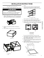 Preview for 5 page of KitchenAid 15.5" (39.4 cm) Washer/Dryer Pedestal Installation Instructions Manual