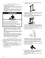 Preview for 10 page of KitchenAid 2 CM) Installation Instructions Manual