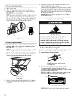 Preview for 18 page of KitchenAid 2 CM) Installation Instructions Manual