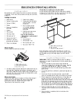 Preview for 22 page of KitchenAid 2 CM) Installation Instructions Manual