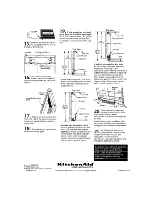 Предварительный просмотр 10 страницы KitchenAid 2003757 Installation Instructions Manual