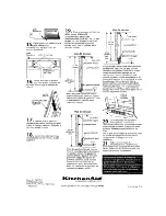 Предварительный просмотр 20 страницы KitchenAid 2003757 Installation Instructions Manual