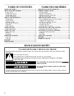 Preview for 2 page of KitchenAid 2005 Installation Instructions And Use And Care Manual