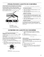 Предварительный просмотр 21 страницы KitchenAid 2005 Installation Instructions And Use And Care Manual