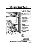 Preview for 1 page of KitchenAid 2175674 Use And Care Manual