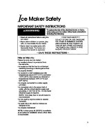 Preview for 3 page of KitchenAid 2175674 Use And Care Manual