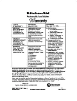 Preview for 23 page of KitchenAid 2175674 Use And Care Manual