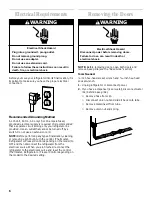 Preview for 6 page of KitchenAid 2200139A Use And Care Manual