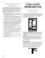 Preview for 12 page of KitchenAid 2200139A Use And Care Manual