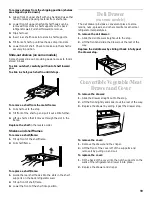 Preview for 19 page of KitchenAid 2200139A Use And Care Manual