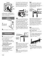 Предварительный просмотр 6 страницы KitchenAid 2210725 Installation Instructions Manual