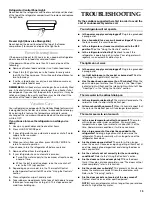 Preview for 13 page of KitchenAid 2215851A Use & Care Manual