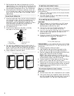 Preview for 6 page of KitchenAid 2225409 Use & Care Manual