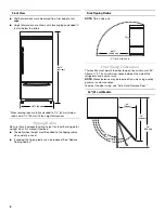 Предварительный просмотр 6 страницы KitchenAid 2307890A Installation Manual